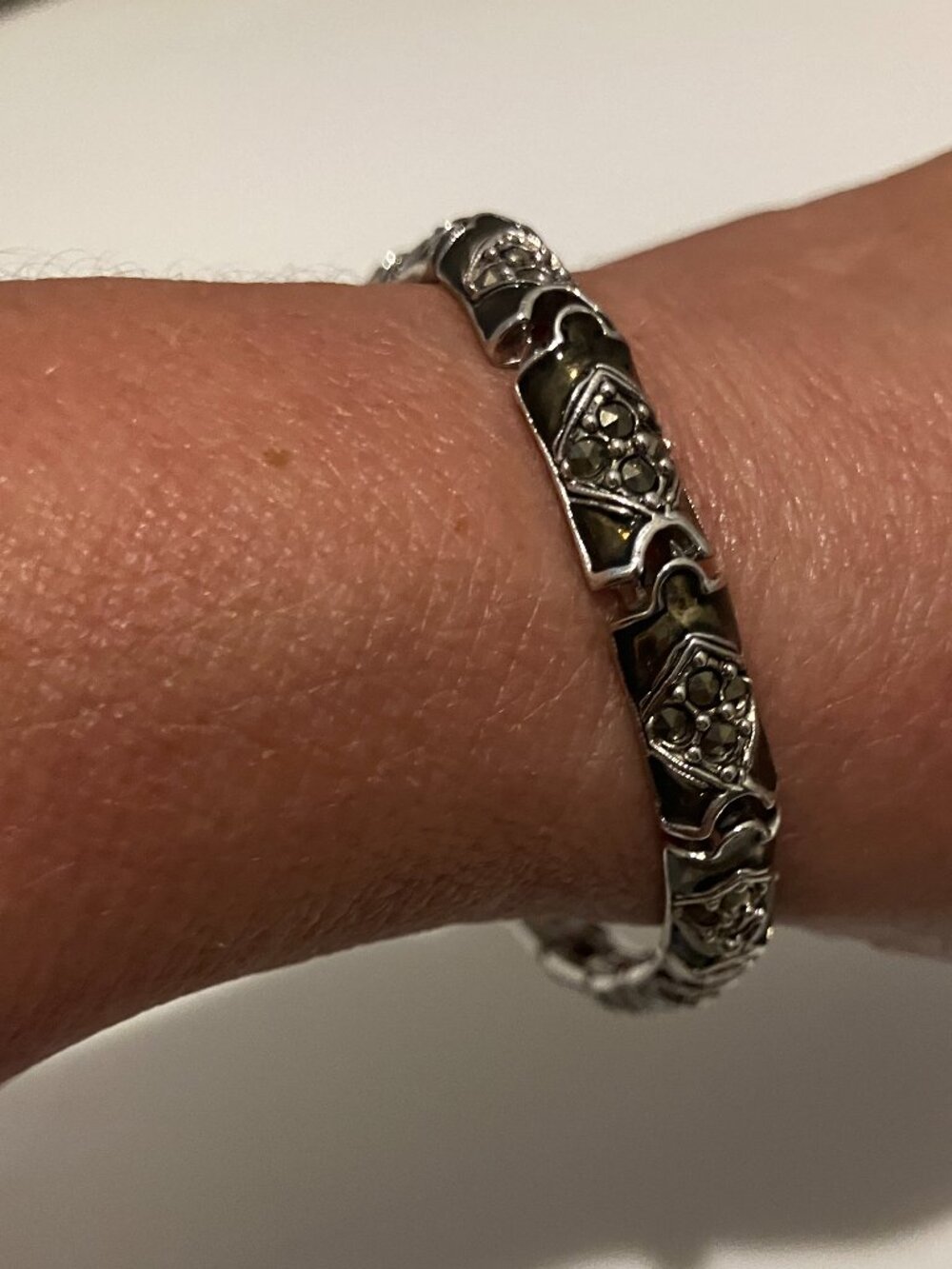 Vintage D'Orlan Sparkling Timeless Bracelet